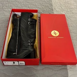 Adrienne Vittadini knee high boots with soft calf